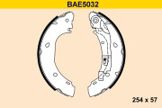 BAE5032 Sada brzdových čelistí BARUM