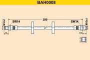 BAH0008 Brzdová hadice BARUM