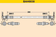 BAH0030 Brzdová hadice BARUM