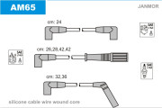 AM65 Sada kabelů pro zapalování JANMOR