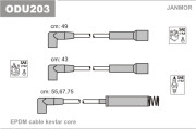 ODU203 Sada kabelů pro zapalování JANMOR