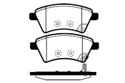 RA.0846.0 Sada brzdových destiček, kotoučová brzda RAICAM