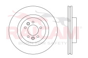 RD01536 Brzdový kotouč RAICAM