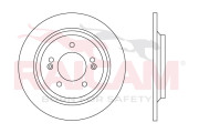 RD01598 Brzdový kotouč RAICAM