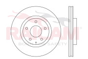 RD01616 Brzdový kotouč RAICAM