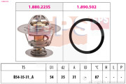 1.880.278 Termostat, chladivo Made in Italy - OE Equivalent EPS