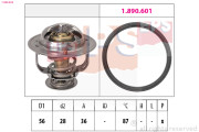 1.880.828 Termostat, chladivo Made in Italy - OE Equivalent EPS