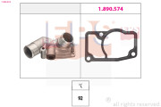 1.880.832 Termostat, chladivo Made in Italy - OE Equivalent EPS