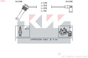 358 242 Sada kabelů pro zapalování Made in Italy - OE Equivalent KW