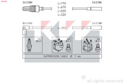 359 780 Sada kabelů pro zapalování Made in Italy - OE Equivalent KW