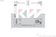 360 503 Sada kabelů pro zapalování Made in Italy - OE Equivalent KW