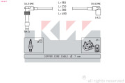 360 677 Sada kabelů pro zapalování Made in Italy - OE Equivalent KW