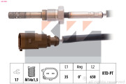 422 065 Cidlo, teplota vyfukovych plynu Made in Italy - OE Equivalent KW