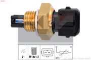 494 015 Snímač, teplota nasávaného vzduchu Made in Italy - OE Equivalent KW
