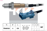 497 588 Lambda sonda Made in Italy - OE Equivalent KW