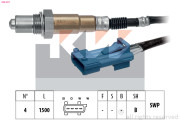 498 301 Lambda sonda Made in Italy - OE Equivalent KW