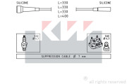 360 501 Sada kabelů pro zapalování Made in Italy - OE Equivalent KW