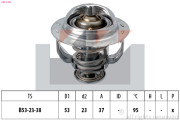 580 742S Termostat, chladivo Made in Italy - OE Equivalent KW