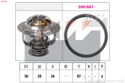 580 828 Termostat, chladivo Made in Italy - OE Equivalent KW