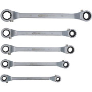 520.1000 KS TOOLS 8017064 / KS TOOLS Souprava řehtačkových klíčů s očkem CLASSIC, s přepínáním, 5dílná 520.1000 KS TOOLS