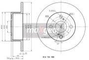 19-2344 Brzdový kotouč MAXGEAR