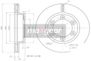 19-2818 Brzdový kotouč MAXGEAR