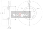 19-3337 Brzdový kotouč MAXGEAR