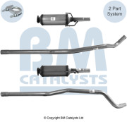 BM11020 Filtr pevných částic, výfukový systém BM CATALYSTS