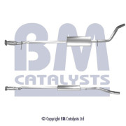 BM50231 Výfuková trubka BM CATALYSTS