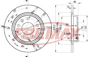 BD-3268 Brzdový kotouč Premium Black High Carbon + FREMAX