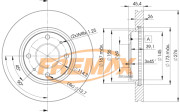 BD-6070 Brzdový kotouč Premium Black High Carbon + FREMAX