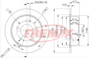 BD-8680 Brzdový kotouč Premium Black High Carbon + FREMAX