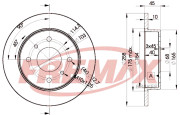 BD-9901 Brzdový kotouč Premium Black High Carbon + FREMAX