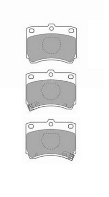 FBP-0305 Sada brzdových destiček, kotoučová brzda FREMAX