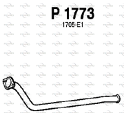 P1773 Výfuková trubka FENNO