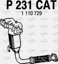 P231CAT Katalyzátor FENNO