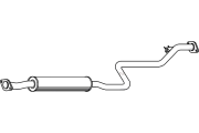P3536 Střední tlumič výfuku FENNO