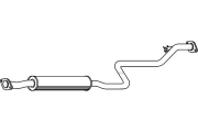 P3538 Střední tlumič výfuku FENNO