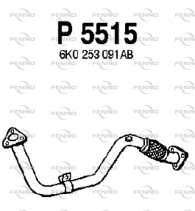 P5515 Výfuková trubka FENNO