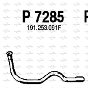 P7285 Výfuková trubka FENNO