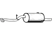 P9030 Zadní tlumič výfuku FENNO