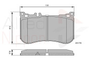 ADB06114 Sada brzdových destiček, kotoučová brzda ANL Braking COMLINE