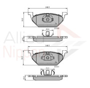 ADB0889 Sada brzdových destiček, kotoučová brzda ANL Braking COMLINE