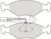 ADB1228 Sada brzdových destiček, kotoučová brzda ANL Braking COMLINE