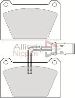 ADB1392 Sada brzdových destiček, kotoučová brzda ANL Braking COMLINE