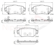 ADB32277 Sada brzdových destiček, kotoučová brzda ANL Braking COMLINE