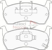 ADB3324 Sada brzdových destiček, kotoučová brzda ANL Braking COMLINE