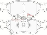 ADB3808 Sada brzdových destiček, kotoučová brzda ANL Braking COMLINE