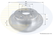ADC01137 Brzdový kotouč COMLINE