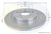 ADC01151 Brzdový kotouč COMLINE